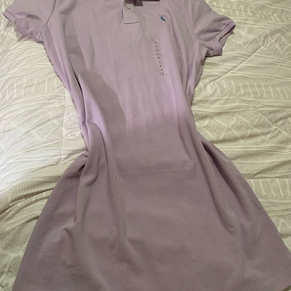 Beautiful purple dress for woman
